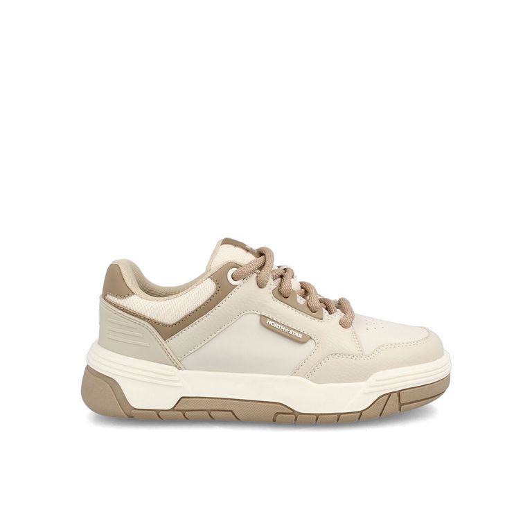 Zapatilla Mujer Skater Chunk Beige