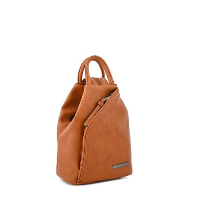 Imagen 2 del producto Mini Mochila yomy pequeña café medio