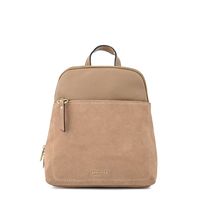 Mochila villette mediana taupe