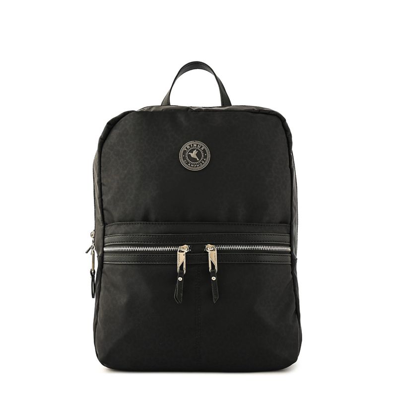 TRINUS - Mochila Porta Notebook Grande Oliana Negro