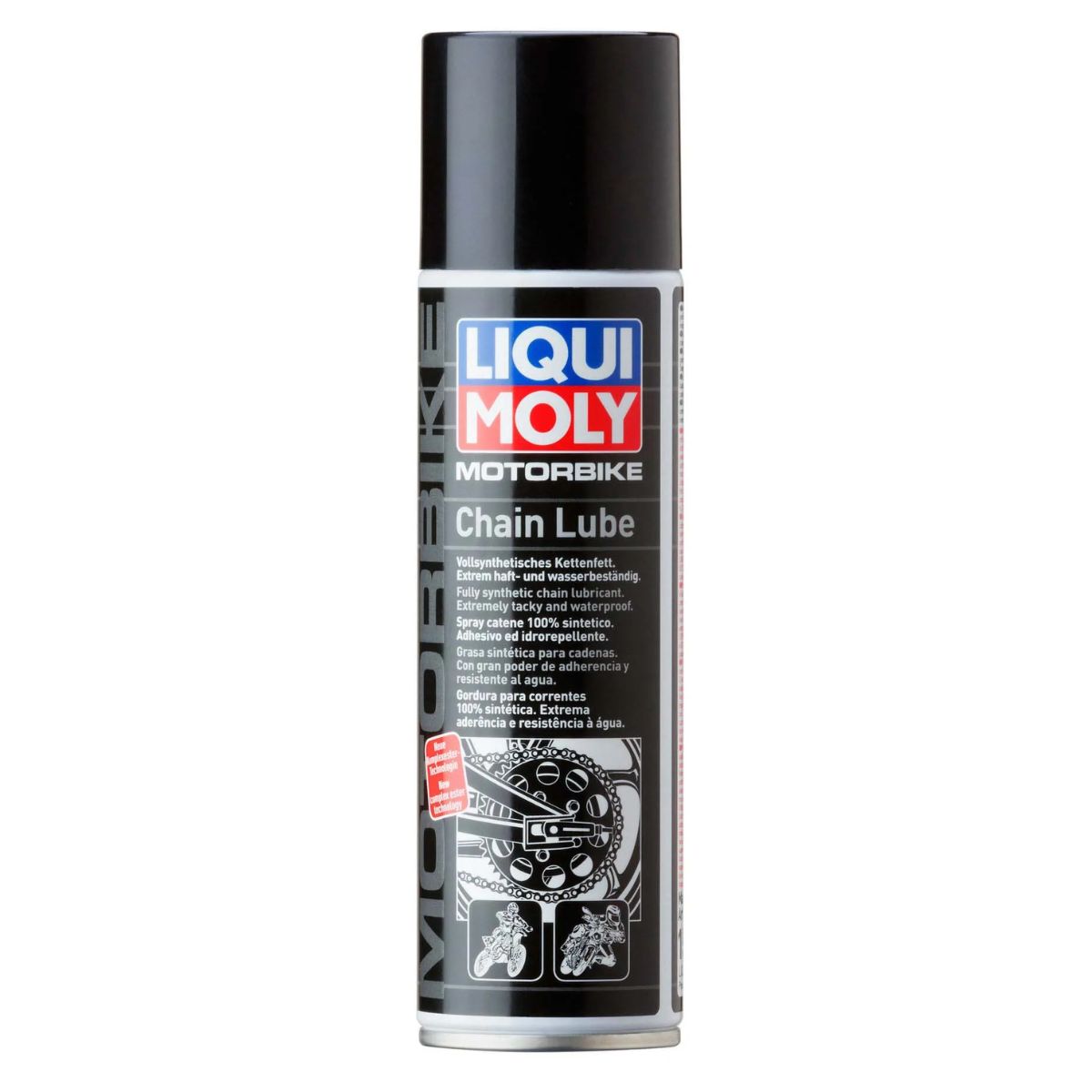LIQUI MOLY - Pack Limpiador  Lubricante Cadena De Moto Liqui Moly