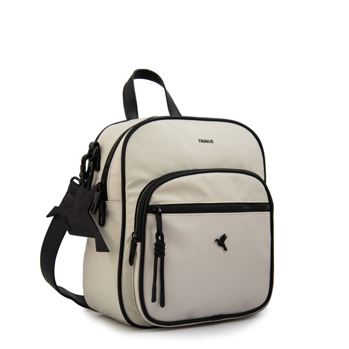 TRINUS - Mochila mochila carina mediana gris claro