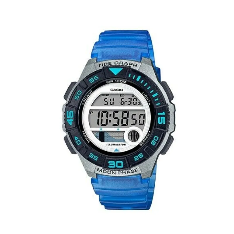 CASIO - RELOJ CASIO LWS1100H-2AV MUJER DEPORTIVO WR100M SUMERGIBLE