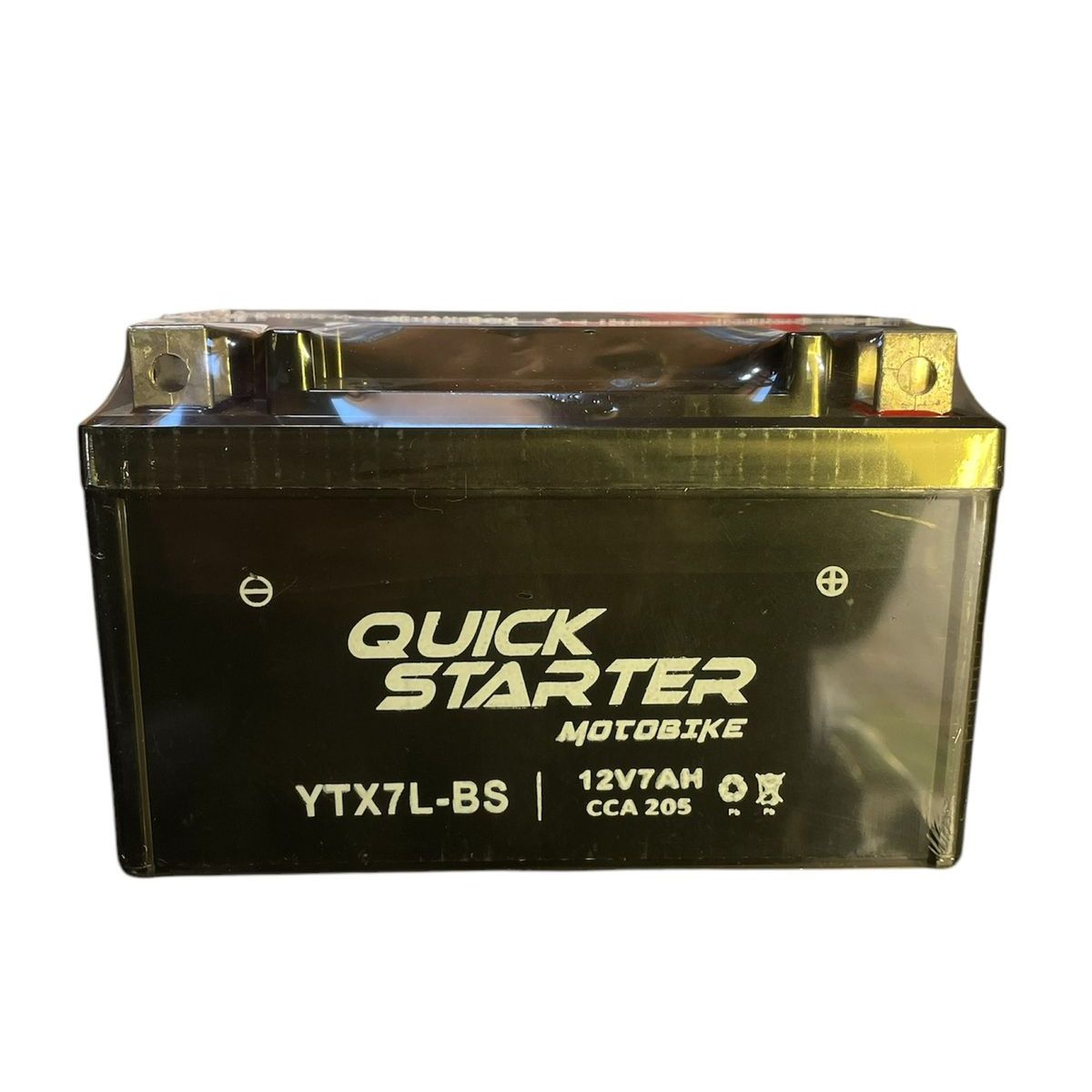 QUIMICA ALEMANA - Batería para moto YTX7L-BS 12V 7AH  Alemana