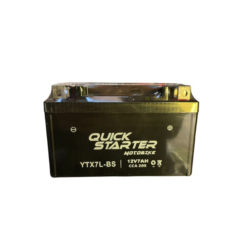 QUIMICA ALEMANA - Batería para moto YTX7L-BS 12V 7AH  Alemana