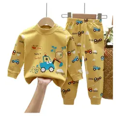 KIVARA - Pijama Niño Manga Larga Algodon Infantil