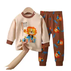 KIVARA - Pijama Niño Manga Larga Algodon Infantil