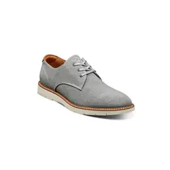 FLORSHEIM - Zapatos Casual Gris Vibe Canvas Plain Toe Oxford