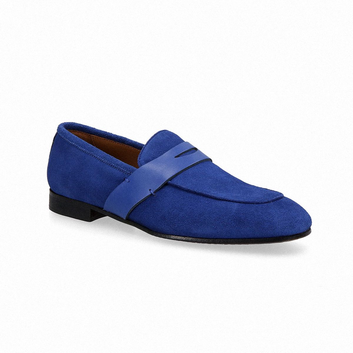 FLORSHEIM - Mocasines Casual Italianos Proceno Moc Toe Penny Loafer Azul