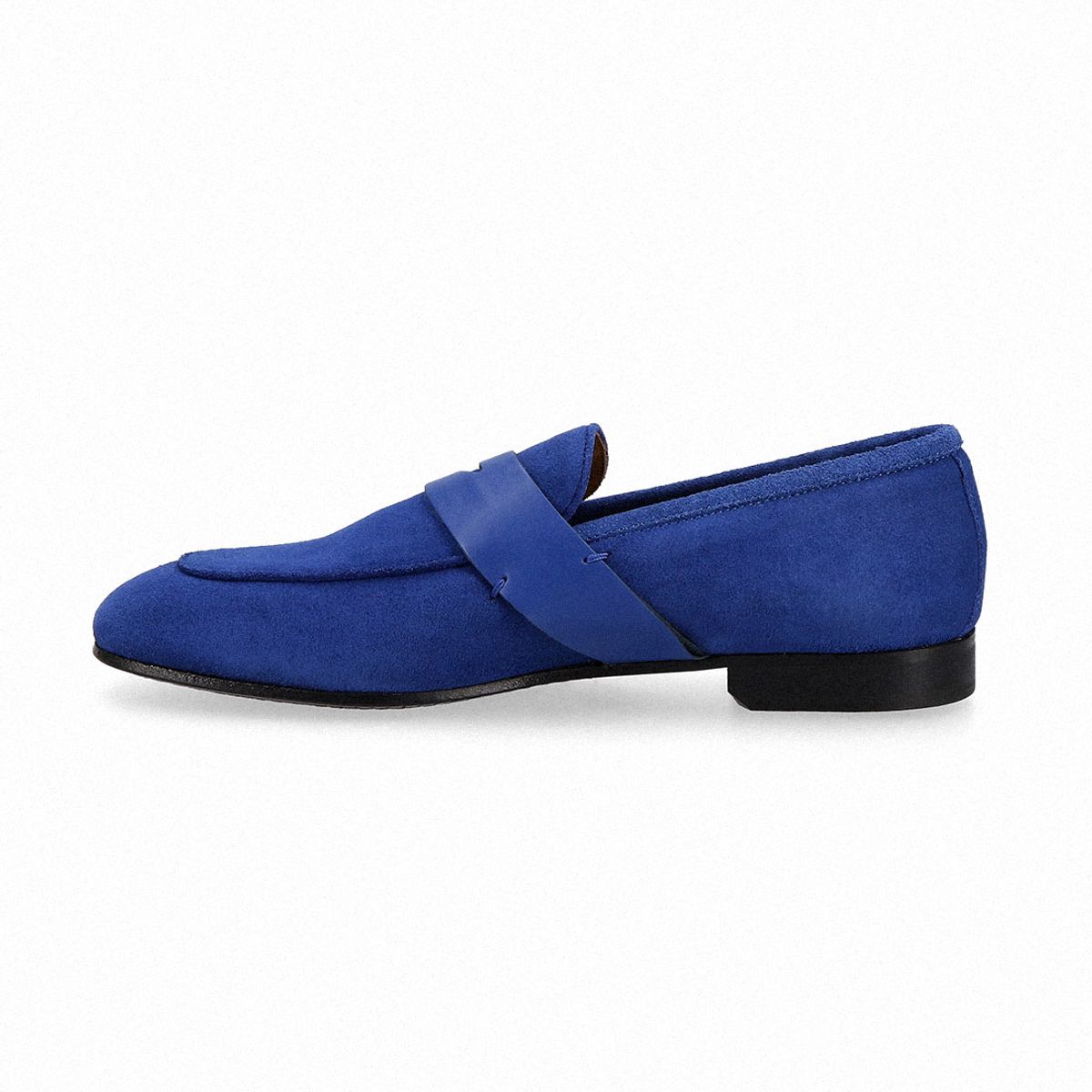 FLORSHEIM - Mocasines Casual Italianos Proceno Moc Toe Penny Loafer Azul