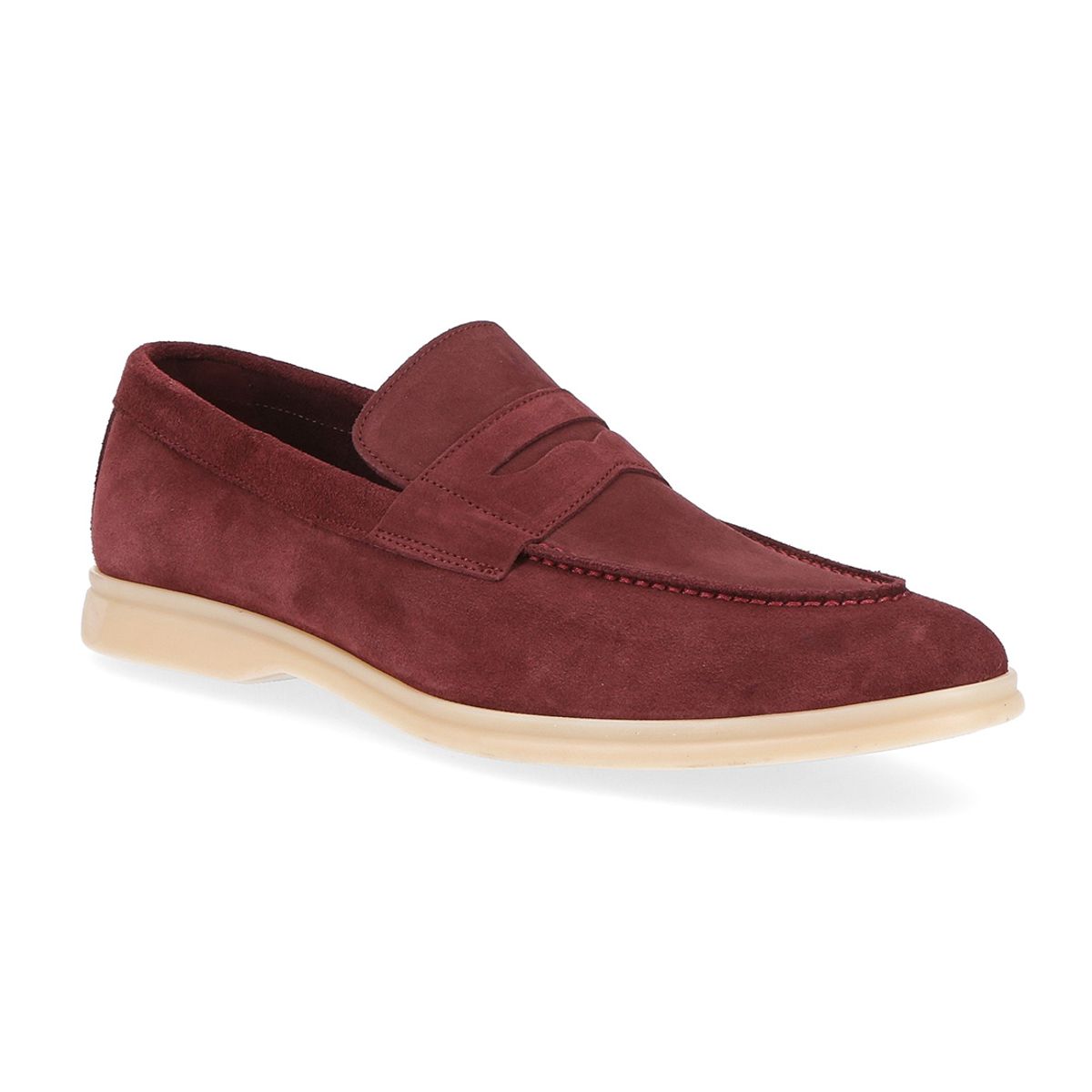 FLORSHEIM - Mocasines Casual Italianos Salorno Moc Toe Burdeo