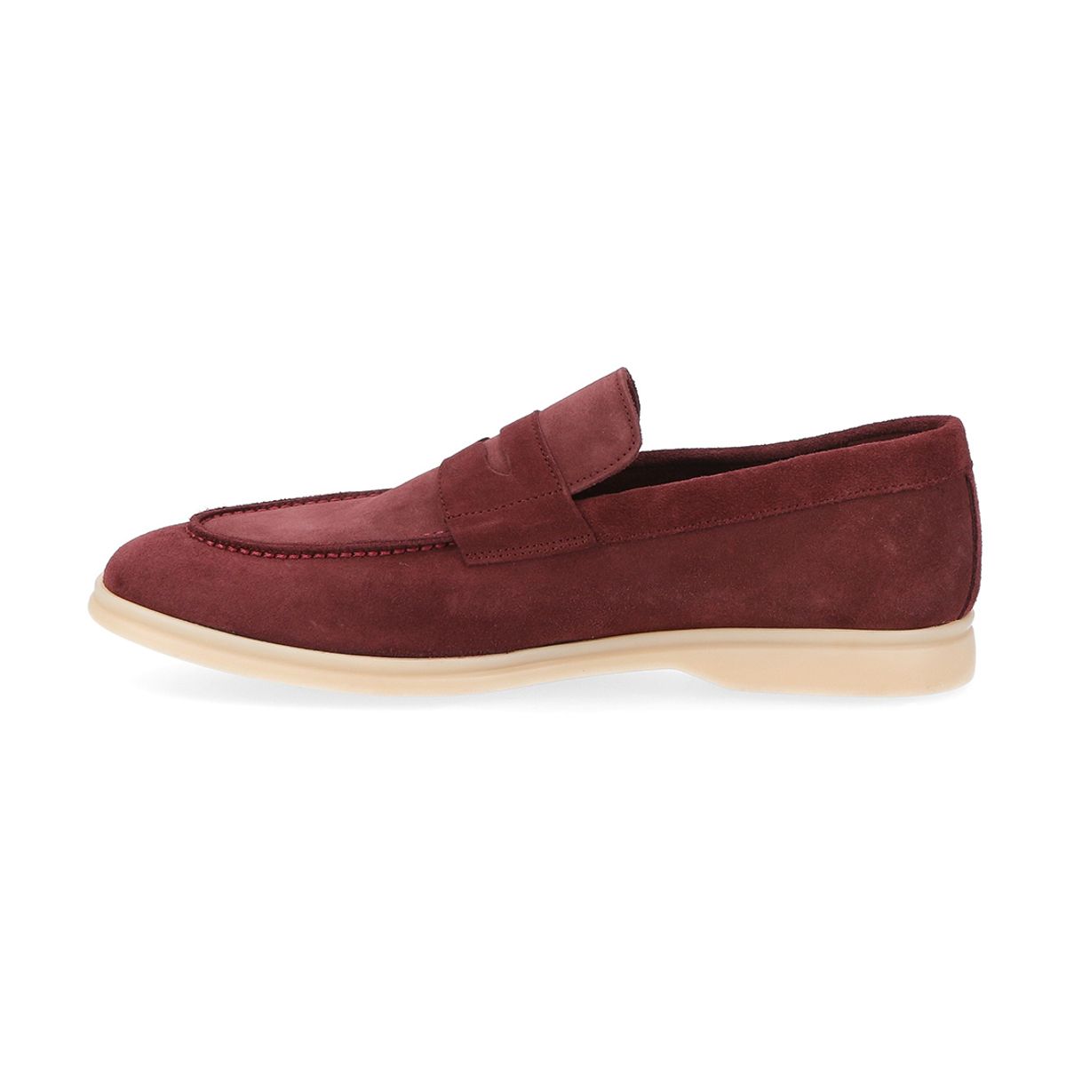 FLORSHEIM - Mocasines Casual Italianos Salorno Moc Toe Burdeo