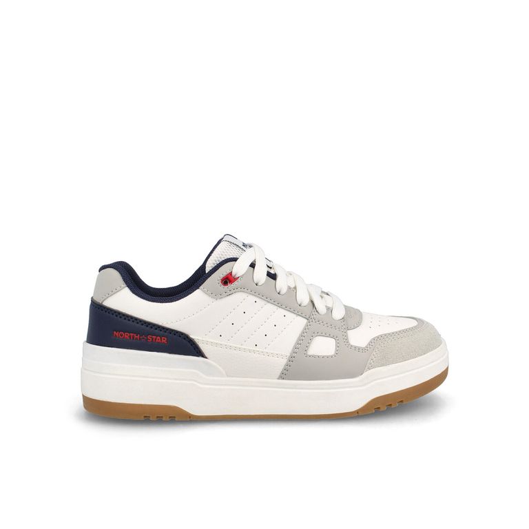 Zapatilla Niño Prime Blanco-Azul
