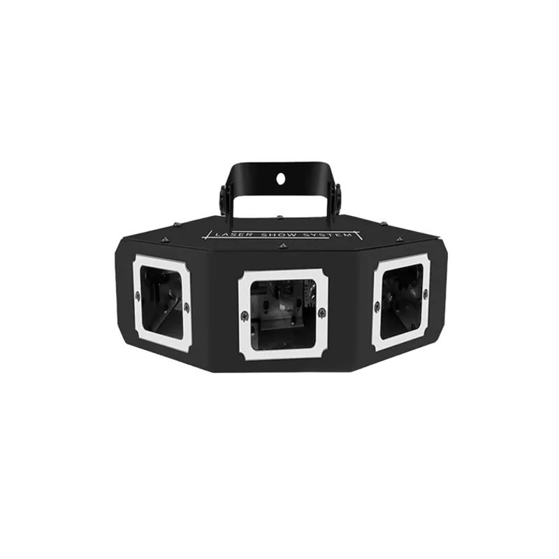 GENERICO - Luz Láser 3 Cabezales Rgb Para Escenarios Discotecas Fiestas