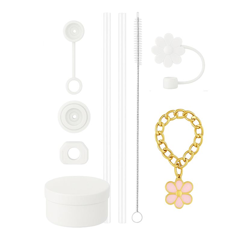 GENERICO - Accesorios Para Vaso Térmico Decoración Universal Bombilla 9 Accesorios