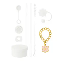 GENERICO - Accesorios Para Vaso Térmico Decoración Universal Bombilla 9 Accesorios