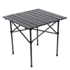 GENERICO - Mesa de Camping Plegable Resistente y Ligera 51x53 Gms