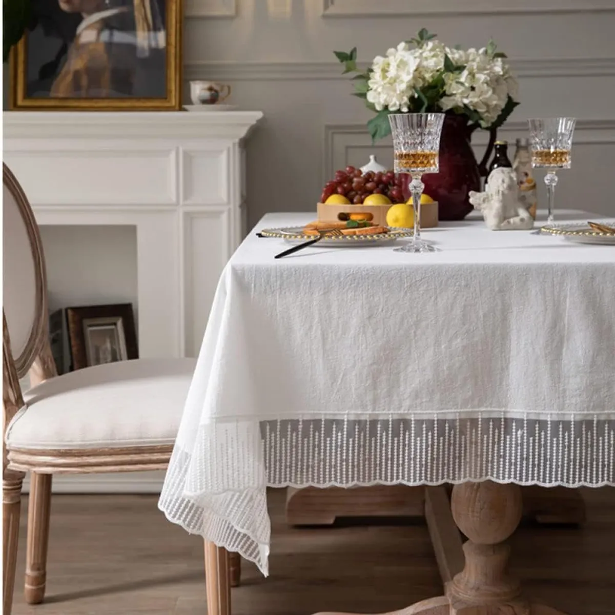PUREPOWER - Mantel 140x180cm - Blanco