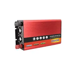 GENERICO - Inversor De Corriente De Coche 3000w 12v220v Convertidor