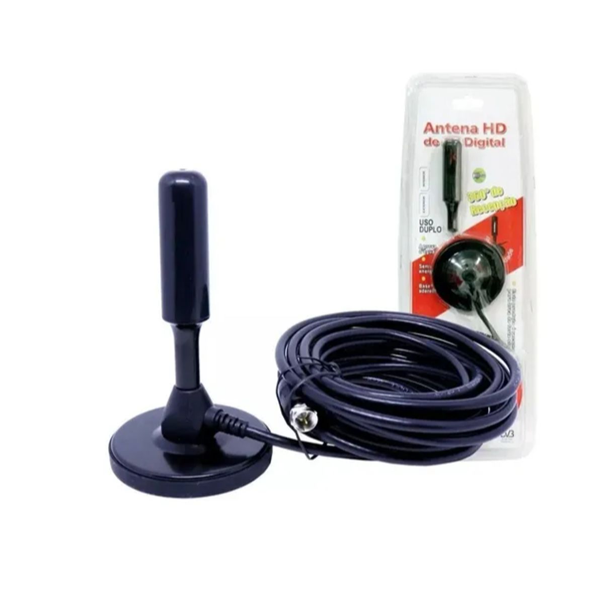 GENERICO - Antena Hd De Tv Abierta Digital Smart Tv Plasma Lcd