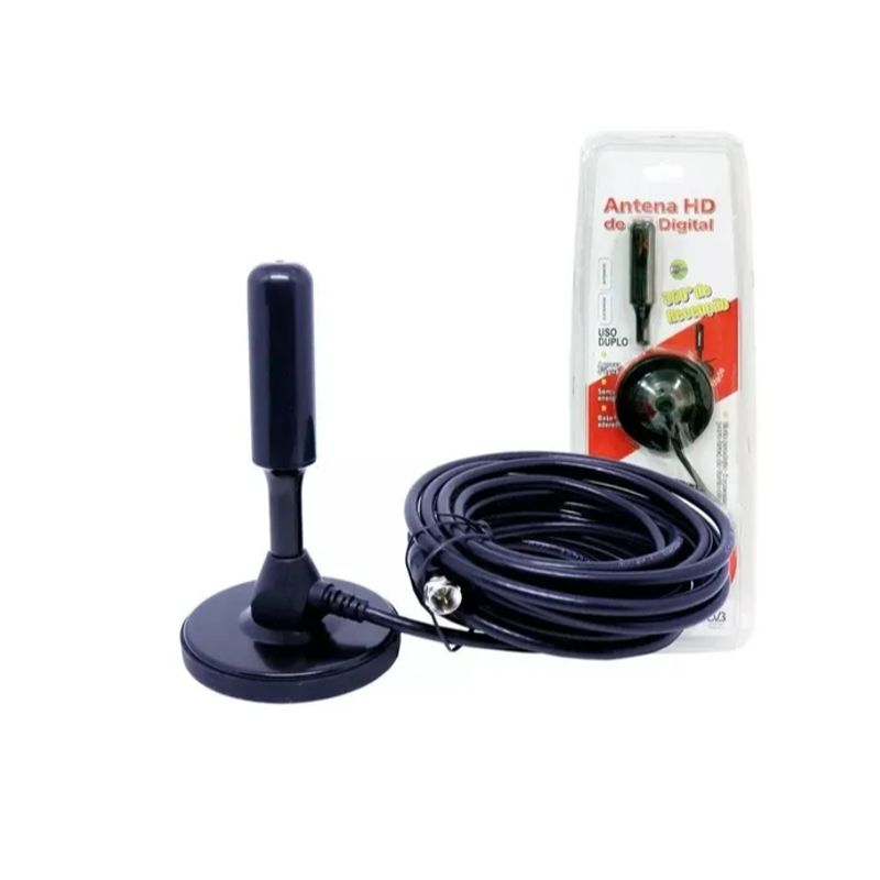 GENERICO - Antena Hd De Tv Abierta Digital Smart Tv Plasma Lcd