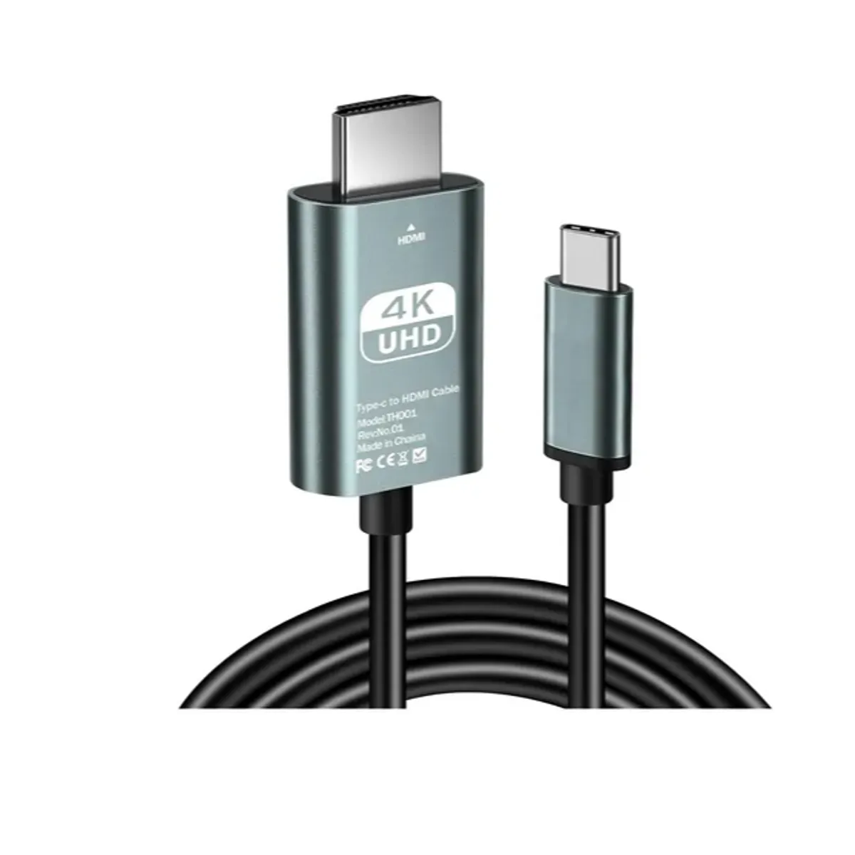 GENERICO - Cable Usb Tipo C A Hdmi Adaptador 4k2k Ultra Hd 30hz