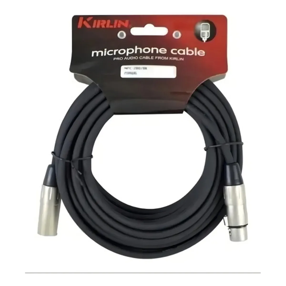 KIRLIN - Cable Para Micrófono Xlr-xlr Balanceado 6 Metros Kirlin