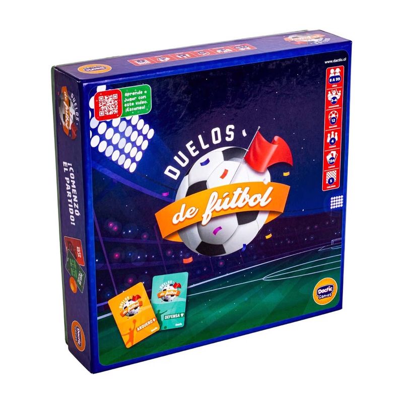 DACTIC - Juego De Mesa - Duelo De Fútbol - Dactic