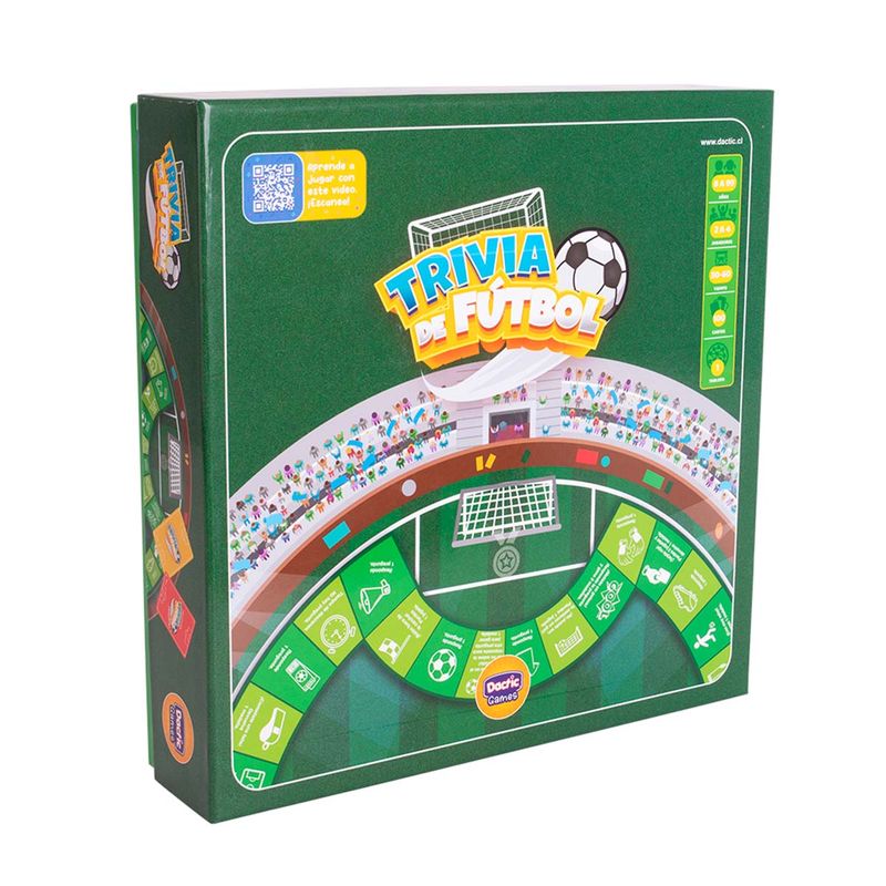 DACTIC - Juego De Mesa Trivia De Fútbol