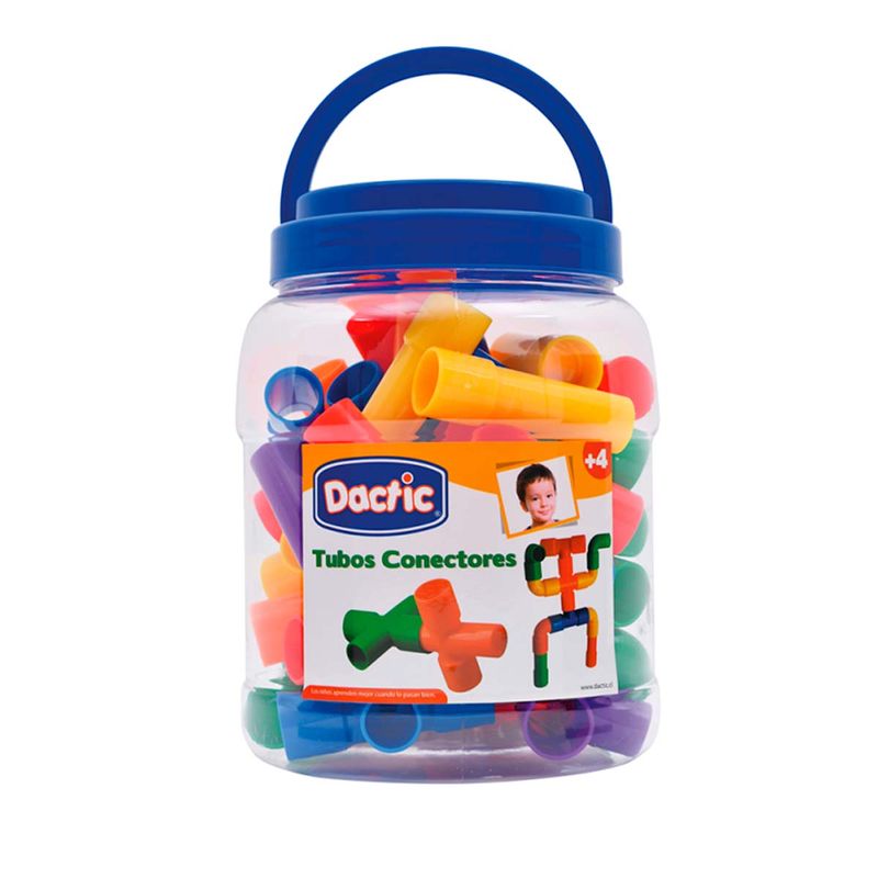 DACTIC - Tubos Conectores 40 Piezas Dactic