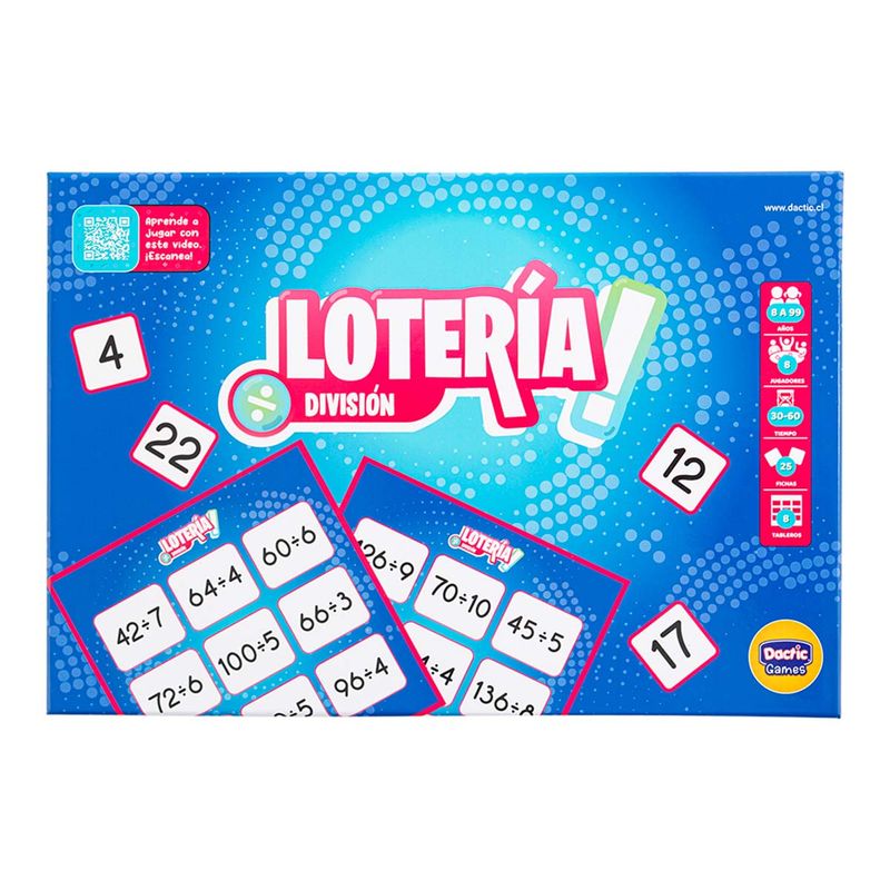 DACTIC - Juego De Mesa Lota División