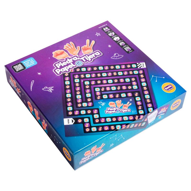 DACTIC - Juego De Mesa Piedra Papel Y Tijera - Dactic