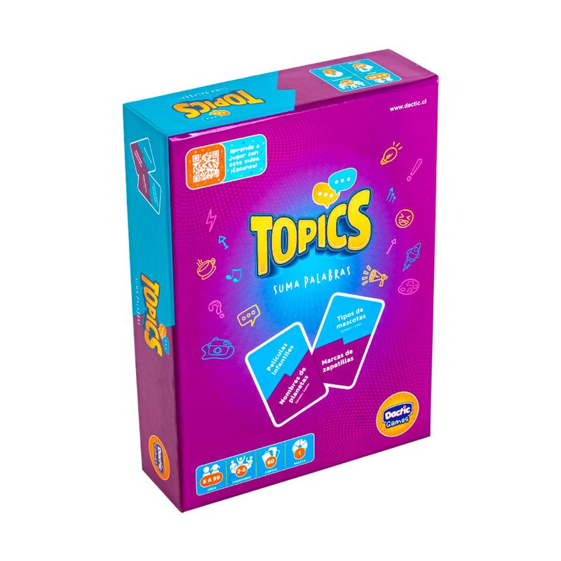 DACTIC - Juego De Mesa - Topics - Dactic