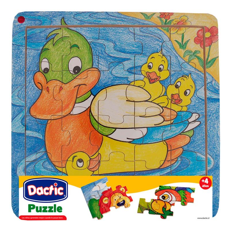 DACTIC - Puzzle Pato Madera Dactic