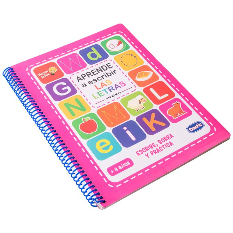 DACTIC - Libro Didactico Aprende A Escribir Las Letras