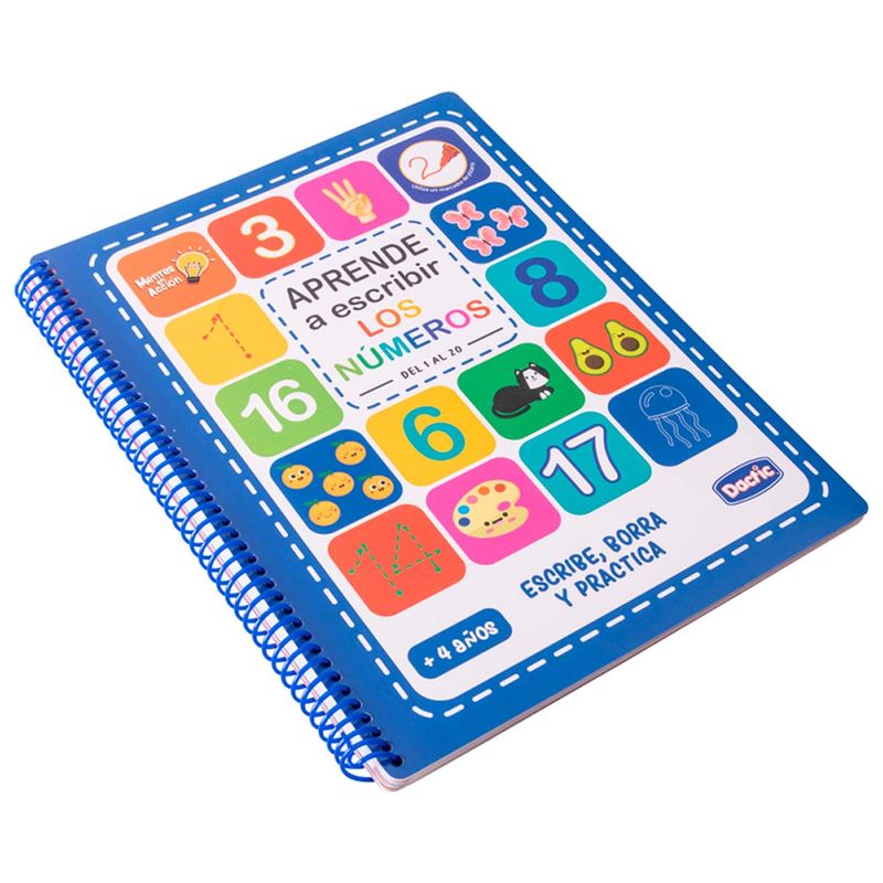 DACTIC - Libro Didactico Aprende A Escribir Los Números