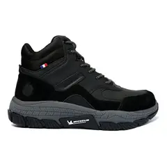 MICHELIN FOOTWEAR - Botín Impermeable Caña Alta Hombre Azul Oscuro Michelin Df06