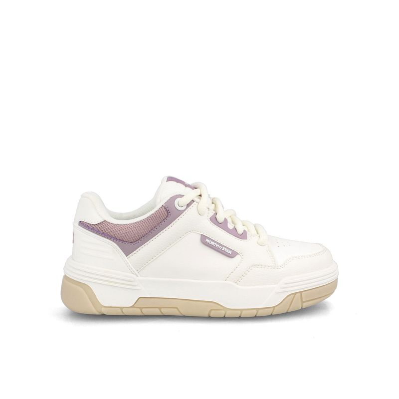 NORTH STAR - Zapatilla Mujer North Star Skater Chunk Blanco-Morado