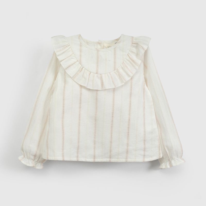COLLOKY - Blusa Bebé niña Blanco  57225 Colloky