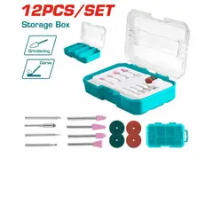 TOTAL TOOLS - SET 12 FRESAS PARA MULTIHERRAMIENTA TOTAL TAKMG2012