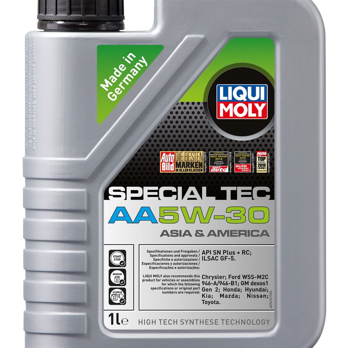 LIQUI MOLY - Aceite Liqui Moly Special Tec AA 5W-30 1 lt