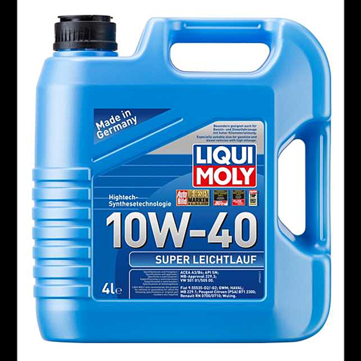 LIQUI MOLY - Aceite Liqui Moly Super Leichtlauf 10W-40 4 lt
