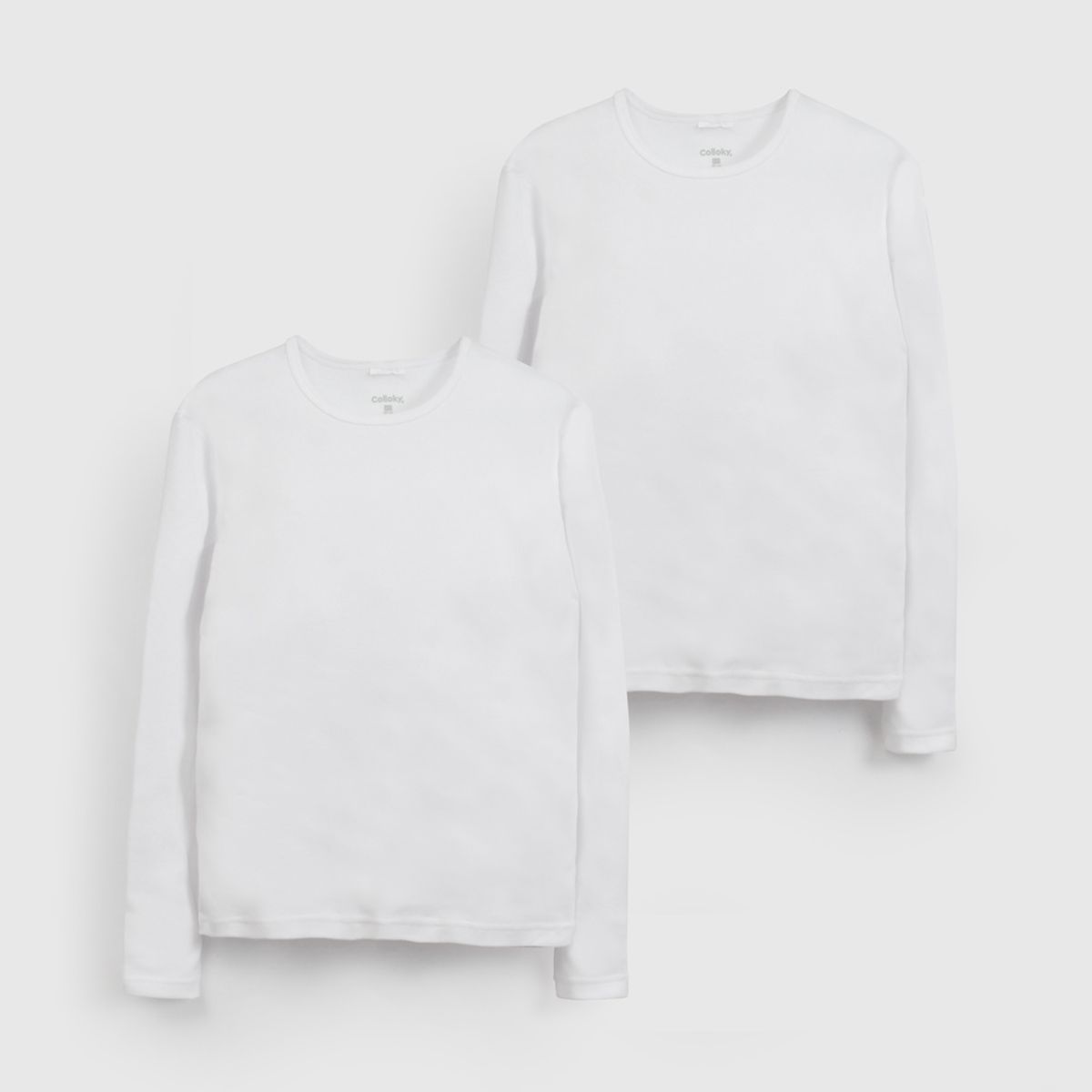 COLLOKY - Camiseta Unisex Blanco 57177 Colloky