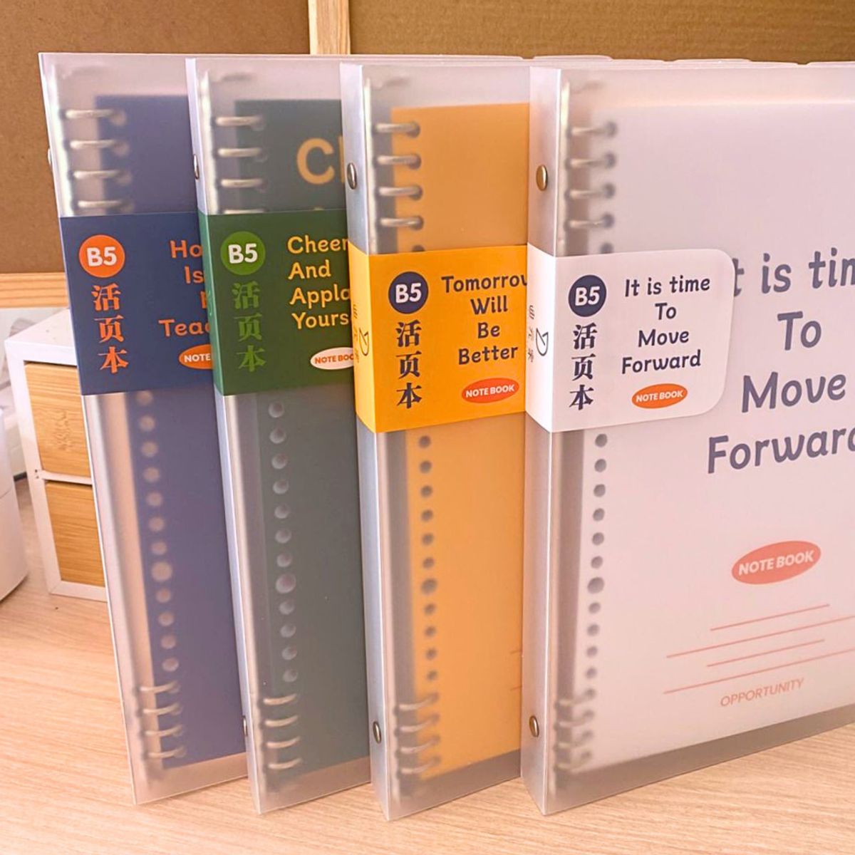 GENERICO - Libreta Anillada B5 Sistema Refill Kawaii Línea