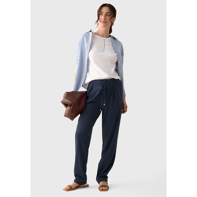 ESPRIT - Pantalón Fluido con elástico Mujer Esprit ESPRIT