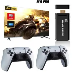 GENERICO - Consola Retro 4K 20.000 Juegos Clásicos 2 Controles Inalámbricos