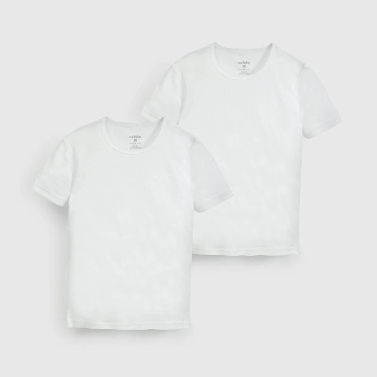 COLLOKY - Camiseta Unisex Blanco 57178 Colloky