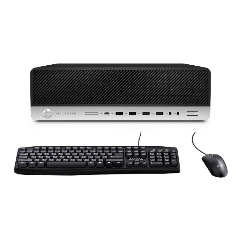 HP - PC Desktop Hp Prodesk 600 G4 SFF i5 8GB 240GB SSD Reacondicionado Grado A.