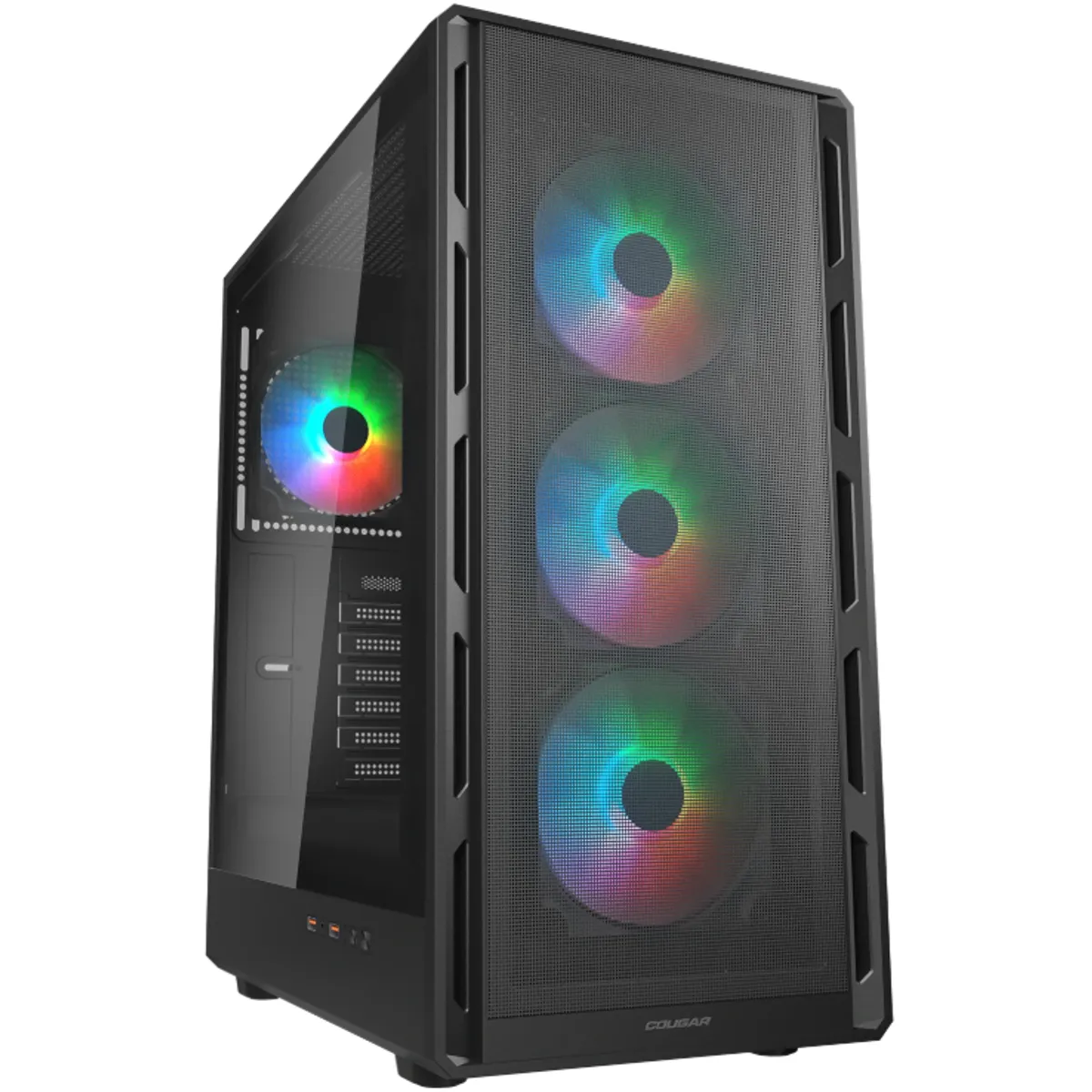 COUGAR - Gabinete - Cougar Airface Pure RGB - SFuente - ATX