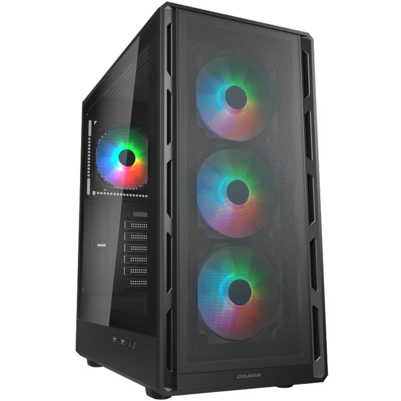 COUGAR - Gabinete - Cougar Airface Pure RGB - SFuente - ATX